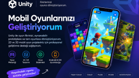 Unity ile mobil oyunlar geliştiririm