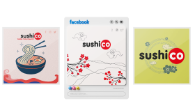 Sushi.co - Sosyal Medya Tasarımları