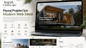 Nova Landscape – PHP Tabanlı Kurumsal Web Sitesi