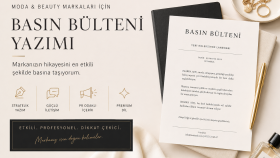 moda ve beauty markaları için bülten yazarım