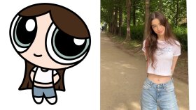 sizi powerpuff girls tarzında çizebilirim