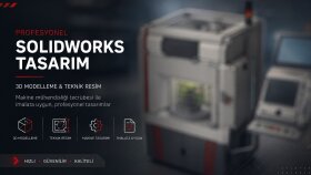 makine tasarımı, 3d modelleme ve imalat resmi hazırlarım