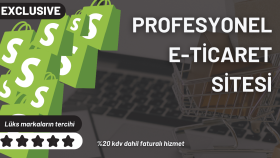 shopify ile ihtiyacınıza uygun e-ticaret sitesi hazırlarım