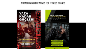 Fitness Reklam Tasarımı