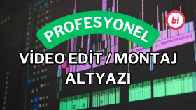 Sosyal medya uyumlu video montaj