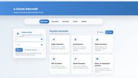 E-Devlet Alternatif Site Tasarımı