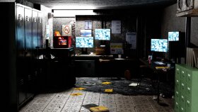 Dark Environment 3d Modeling