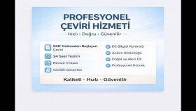  tüm diller için çeviri hizmeti yapıyorum