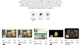 PATITO's Live Potato / Google Play için Pinterest Tanıtımı
