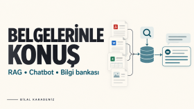 belgelerinle çalışan yapay zeka RAG chatbotu geliştiririm