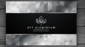 AYT Alüminyum firmasına yaptığımız kartvizit tasarımları