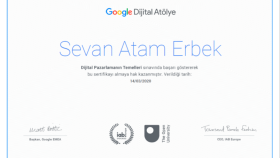 Google Ad's Sertifikalı Uzmanıyım