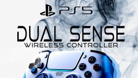 PS5 Dual Sense Wireless Controller için %50 indirim tasarımı