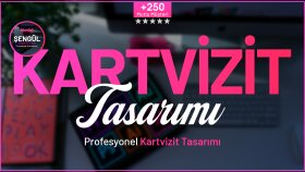 firmanıza profesyonel kartvizit tasarımı yapıyorum