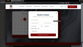 Modern ve Şık Terzi Web Sitesi – Gerçek Proje