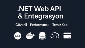 .NET tabanlı Web API geliştirir ve sorunsuz entegre ederim