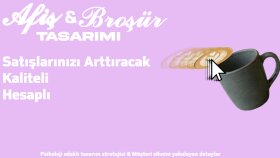 bakanları müşteriye dönüştürecek katalog&broşür yapabilirim