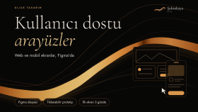 web ve mobil uygulamalar için UI/UX tasarımı yaparım