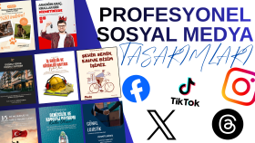 markanız için sosyal medya tasarımları hazırlarım