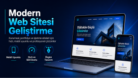 profesyonel websitenizi tasarlar ve geliştiririm