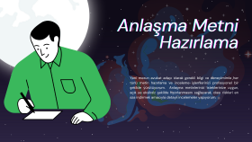 sözleşme metni hazırlarım