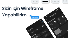 profesyonel olarak UX/Wireframe tasarımı yapabilirim