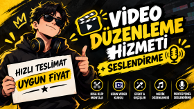 markalar için reklam videosu hazırlarım