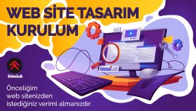 web sitenizi kurup, geliştirmek için gerekli bilgiyi veririm