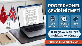Türkçe - İngilizce, İngilizce - Türkçe çeviri yapabilirim