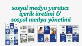 sosyal medya içerik üretimi ve özel tasarımlar yapabilirim