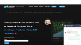 Develhoper website tasarımı