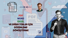 sizin için PDF ve belge dönüşüm ve düzenlemelerini yaparım