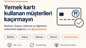 sitenize yemek kartı entegrasyonu (Multinet, Sodexo) eklerim