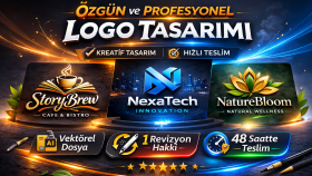 profesyonel ve özgün logolar tasarlıyorum
