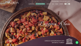 Antikya Restorant Web Sitesi