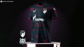 Kızılyıldız futbol takımı konsept forma tasarımı