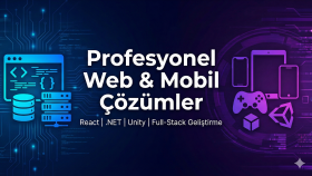 ihtiyacınıza özel modern web uygulamaları geliştiririm