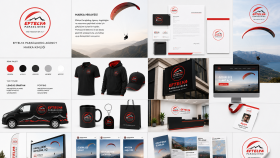 Eftelya Paragliding Agency Kurumsal Kimlik Çalışması