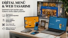 modern mobil uyumlu web sitesi ve QR menü tasarlayabilirim