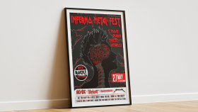 Inferno Metal Fest - Poster Tasarımı