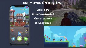 oyunlarınız için geliştirme ve özelleştirme yapabilirim