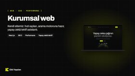 Kurumsal Web Sitesi – Next.js, SEO ve Yapay Zekâ Teklif