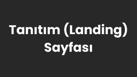 istekleriniz için etkili landing page sayfası hazırlıyorum
