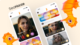 SeaHorse - Arkadaşlık and Tanışma Mobile App UI/UX Tasarımı