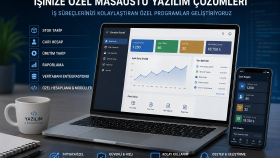 işletmelere özel masaüstü yazılımlar geliştiriyorum
