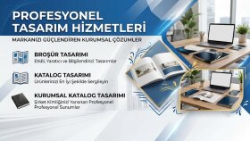 profesyonel broşür ve katalog tasarımları hazırlıyorum