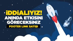 anında index alan siteden Footer Link hizmeti verebilirim