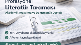 akademik araştırma ve literatür taraması yaparım