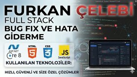 web sitenizdeki tasarım ve yazılım hatalarını düzeltirim