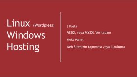 Linux ve Windows, kurumsal hosting tedarik edebilirim